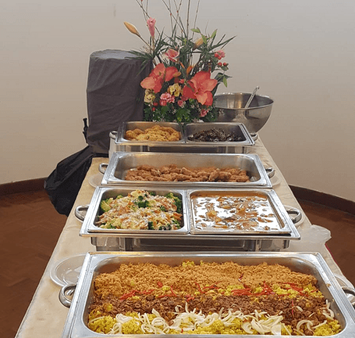 Thai Pan catering spread