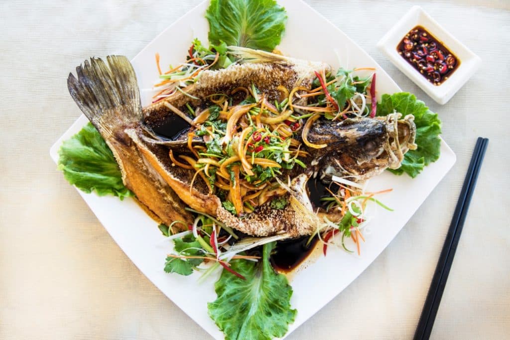 Three Flavoured Fish, a Thai Pan signature